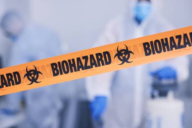 Professional Trauma Scene Cleanup technician working in Campton, NH